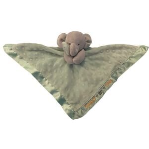 Child of Mine Elephant Sweet Little One Lovey 14 inch square